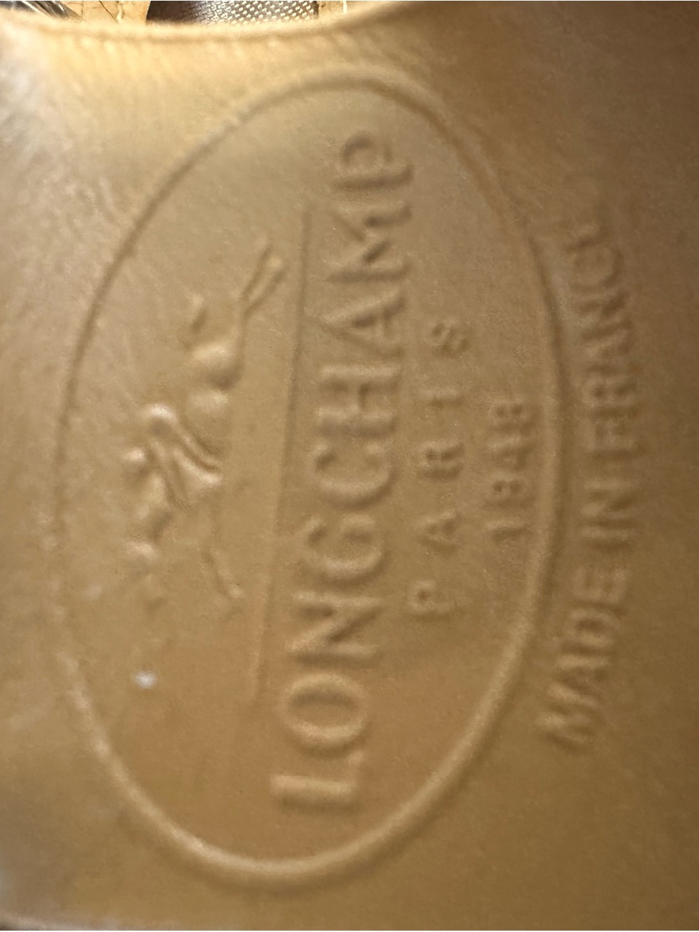 Longchamp Carmel Leather Tote Bag - Mustard Yellow/Camel - Picture 2 of 14
